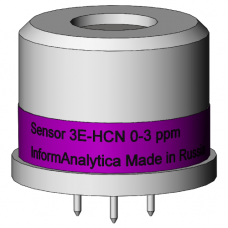 Сенсор 3Е-HCN 0-3 ppm