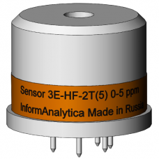 Сенсор 3Е-HF-2T(5) 0-5 ppm